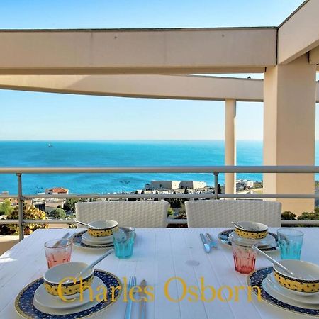 Belle Vue Clair Azur, Terrace, Breathtaking View. Apartment Sete Bagian luar foto