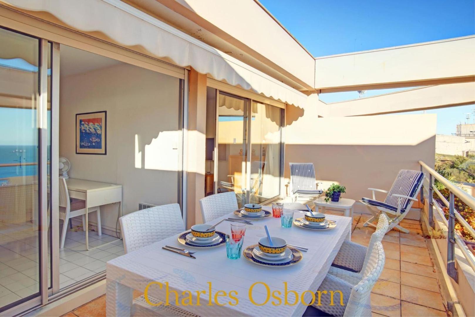 Belle Vue Clair Azur, Terrace, Breathtaking View. Apartment Sete Bagian luar foto